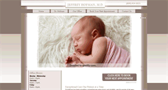 Desktop Screenshot of jeffreyhofmanmd.com